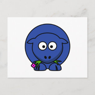 Cartão Postal Carneiro Azul