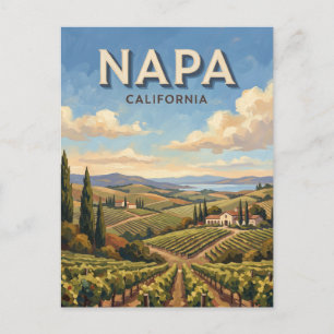 Cartão Postal Carneros Napa Califórnia
