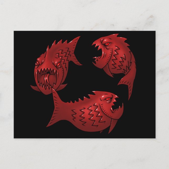 Cartão Postal Carnivore (Frente)