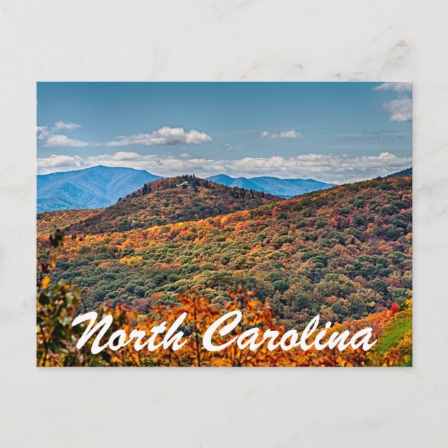 Cartão Postal Carolina do Norte (Frente)