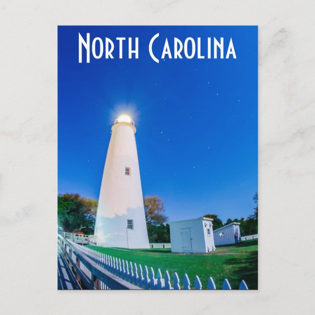 Cartão Postal Carolina do Norte (Frente)