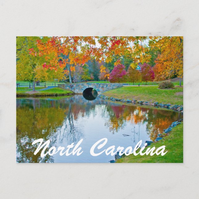 Cartão Postal Carolina do Norte (Frente)