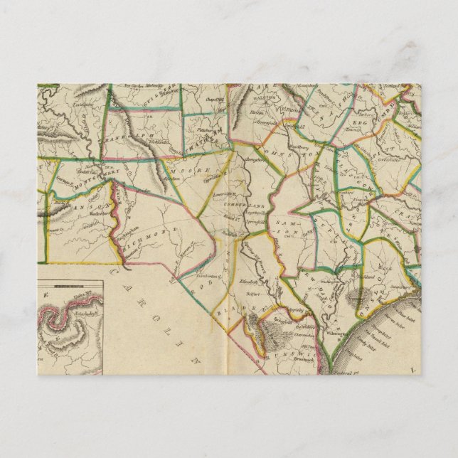 Cartão Postal Carolina do Norte 5 (Frente)