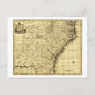 Cartão Postal Carolina do Norte e do Sul e Geórgia - Panorâmic