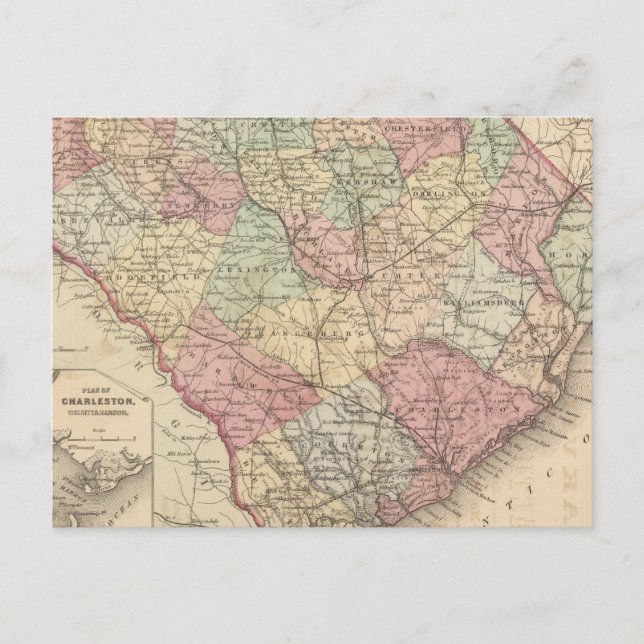 Cartão Postal Carolina do Sul (Frente)