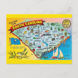 Cartão Postal Carolina do Sul