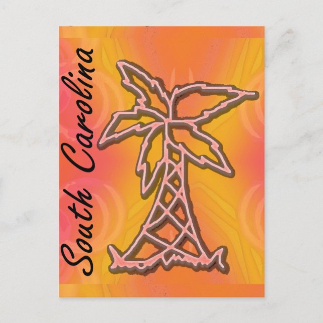 Cartão Postal Carolina do Sul (Frente)