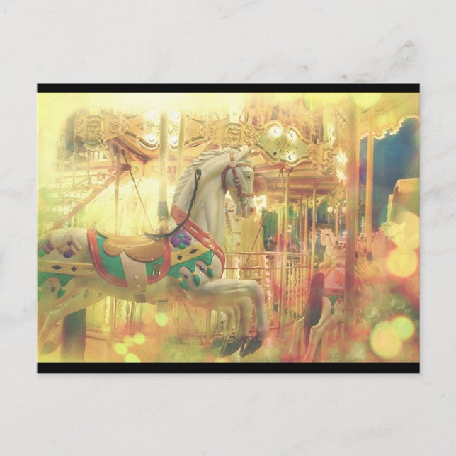 Cartão Postal Carousel Hotel de Ville (Frente)