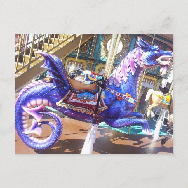 Cartão Postal Carousel Seacavalo (Frente)