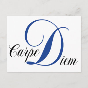 Cartão Postal Carpe Diem