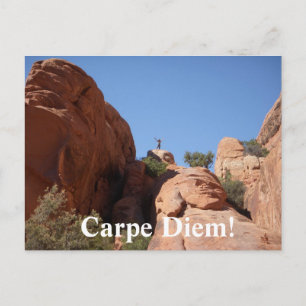 Cartão Postal Carpe Diem!