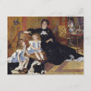 Cartão Postal Carpentier por Renoir Impressionist Painting
