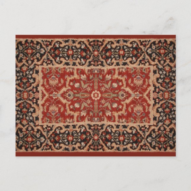 Cartão Postal Carpete de Voo Mágico (Frente)