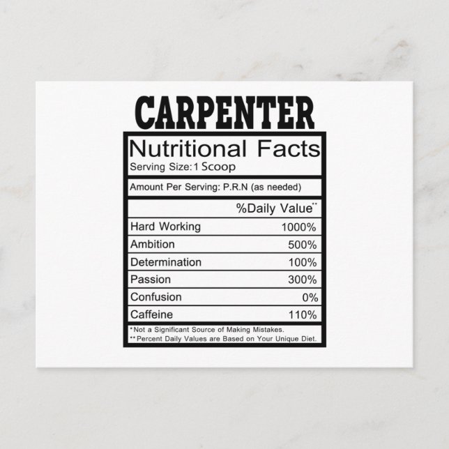 Cartão Postal Carpinteiro (Frente)