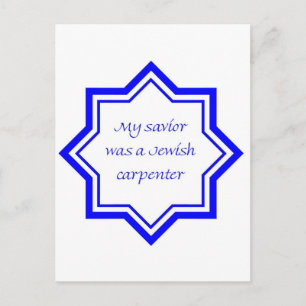 Cartão Postal Carpinteiro Judaico