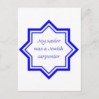Cartão Postal Carpinteiro Judaico