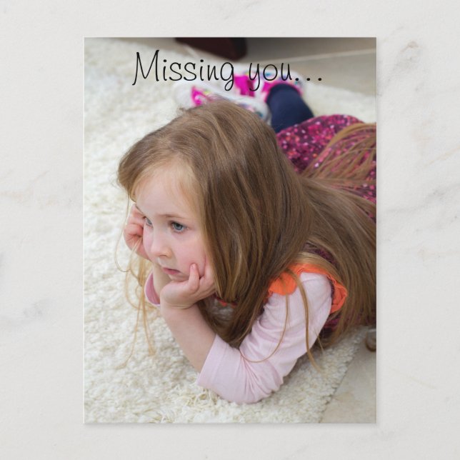 Cartão Postal Carregamento de Fotografias Personalizado | (Frente)