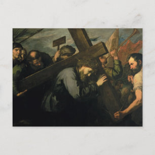 Cartão Postal Carregando cristo da Cruz, 1635