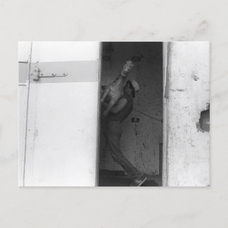 Cartão Postal Carregando do cavalo