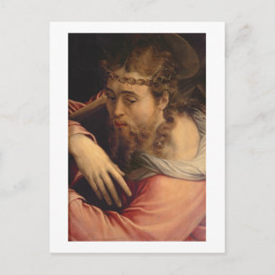 Cartão Postal Carregando do cristo Cruz, 1540-45 (óleo no painel