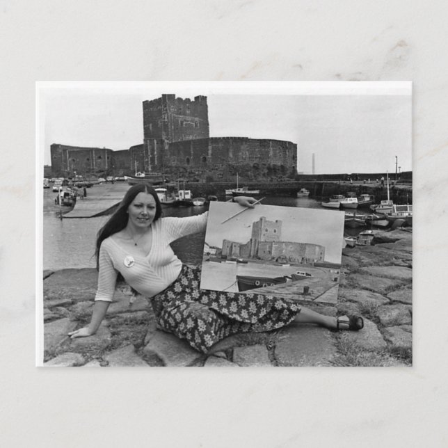 Cartão Postal Carrickfergus Castle (Frente)