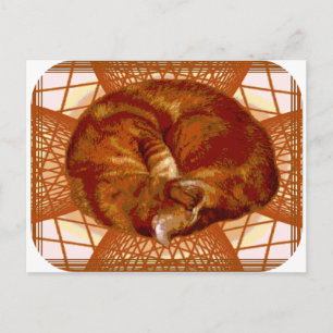 Cartão Postal Carrinho de Gato