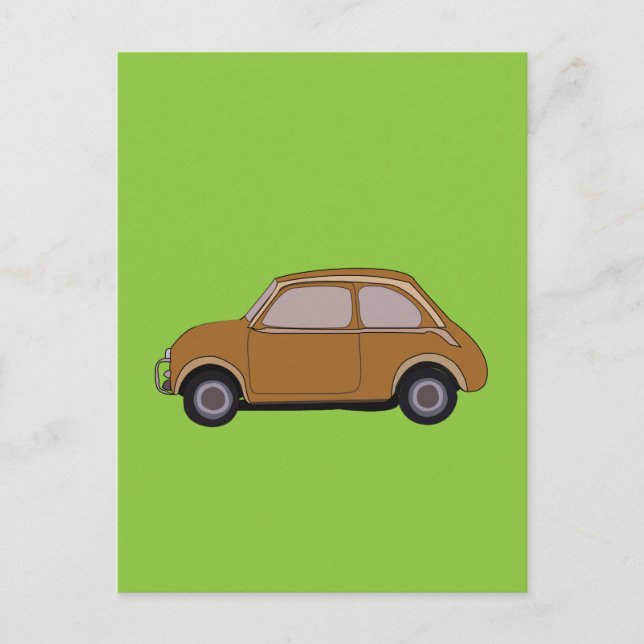 Cartão Postal Carro Antigo  (Frente)