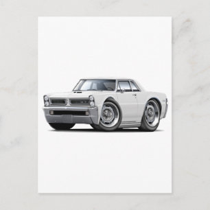 Cartão Postal Carro Branco GTO 1965