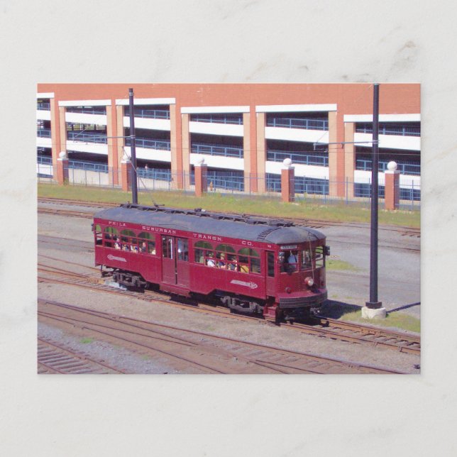 Cartão Postal Carro Brill Linhas de Seta Vermelha #76 Cartões-po (Frente)