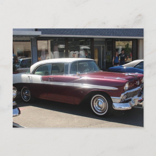 Cartão Postal carro clássico (Frente)