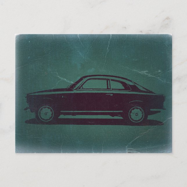 Cartão Postal Carro clássico (Frente)