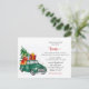 Cartão Postal Carro de Árvore de Natal Bonito Deslocado Feriado  (Em pé/Frente)