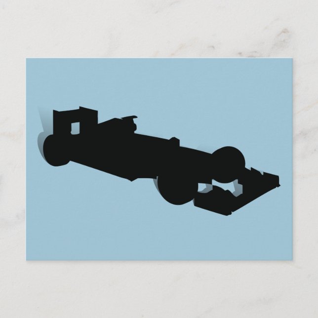 Cartão Postal Carro de Corrida_3 (Frente)