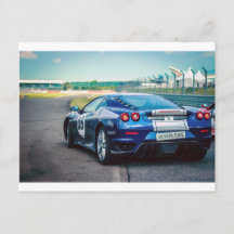 Carro de Corrida Azul