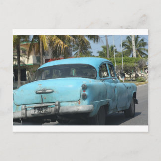 Cartão Postal carro de Cuba