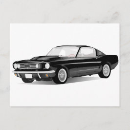 Cartão Postal Carro de Músculo