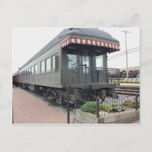 Cartão Postal Carro de Passageiros. Strasburg Railroad