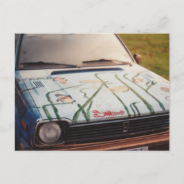 Cartão Postal Carro de Peixe (desfocado, desculpe)