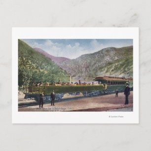 Cartão Postal Carro de Transporte Ferroviário de Observação