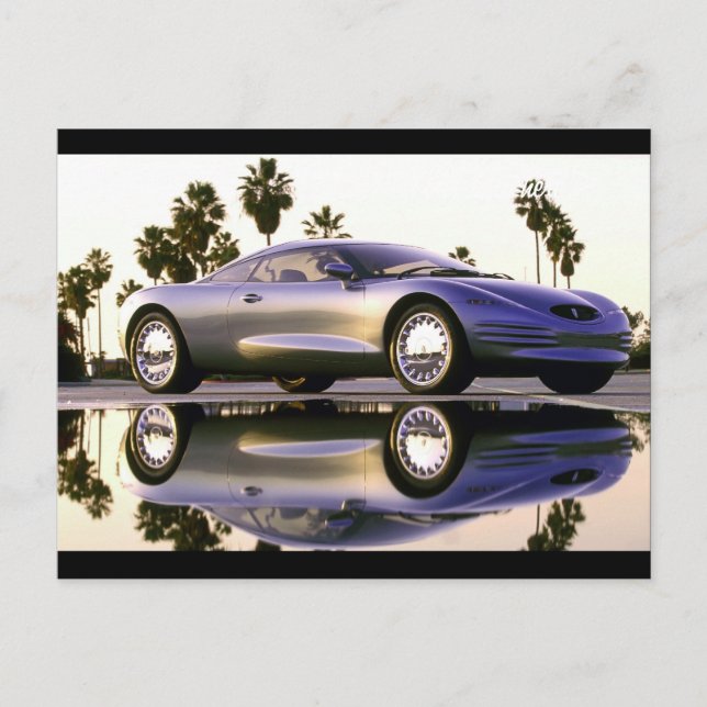Cartão Postal Carro desportivo incrível (Frente)