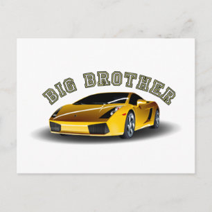 Cartão Postal Carro do big brother