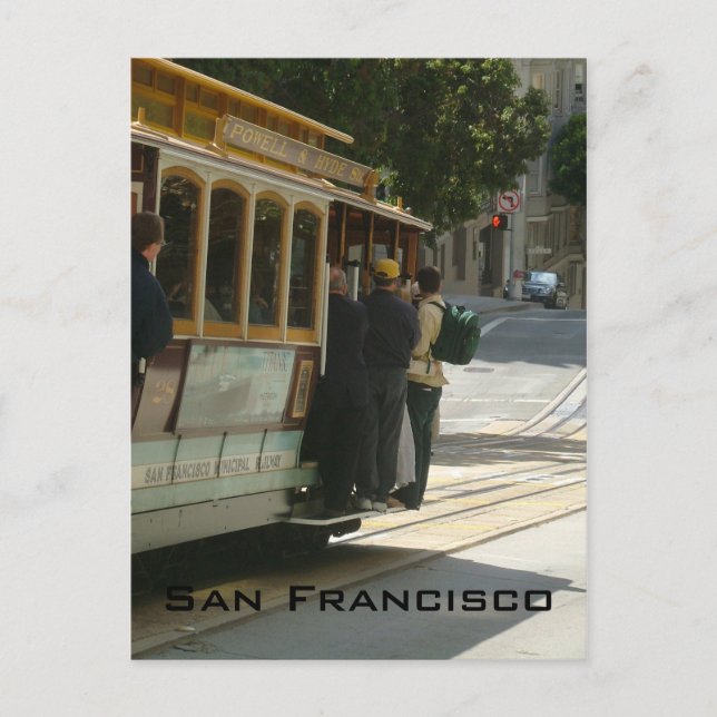 Cartão Postal Carro do cabo (Frente)