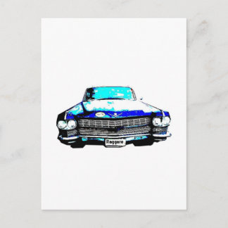 Cartão Postal carro do cadillac raggare
