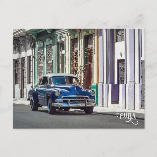 Cartão Postal Carro Havana CUBA (Frente)