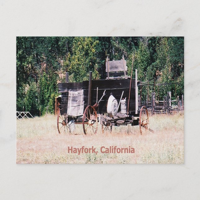 Cartão Postal Carro histórico Dourado Rush...... (Frente)