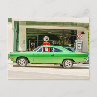 Cartão Postal Carro Muscular Clássico