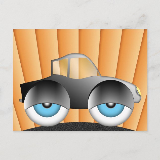 Cartão Postal Carro Ocular (Frente)