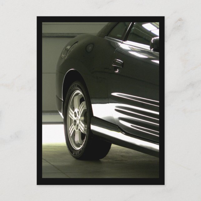 Cartão Postal Carro Preto (Frente)