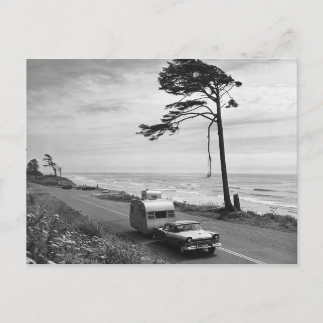 Cartão Postal Carro que puxa o reboque (Frente)