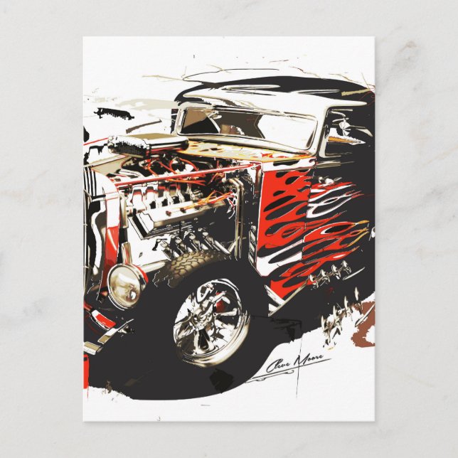 Cartão Postal carro vector 3.jpg (Frente)